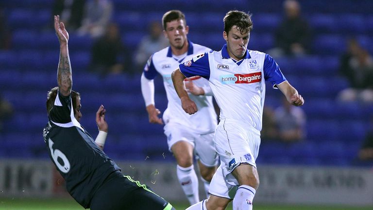 Chris Atkinson: Tackled by Glenn Whelan