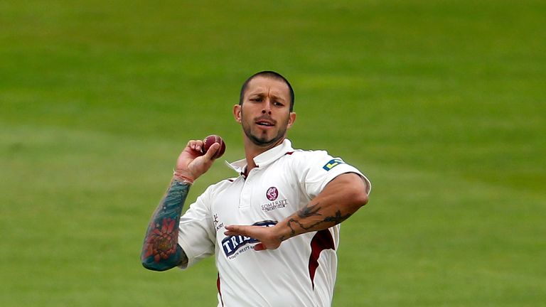 Peter Trego: Dlaimed two wickets on rain-shortened third day at Taunton