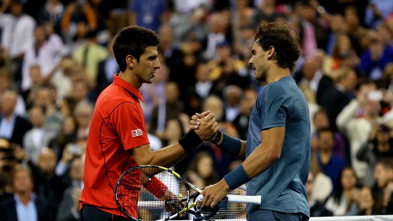 Novak Djokovic and Rafael Nadal: Clear favourites in Shanghai