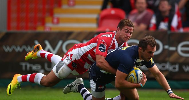 Andy Forsyth scores Sale Sharks' second try