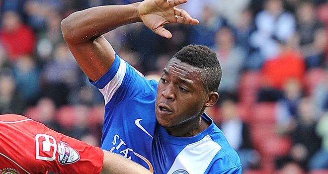 Britt Assombalonga: Bagged Peterborough's second