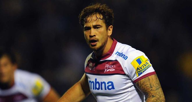 Danny Cipriani: Yet to feature for the Sharks this season