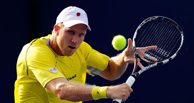 Dominic Inglot: Beaten by top seed Fabio Fognini in first round