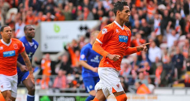 Tom Ince: Scored late penalty for Blackpool
