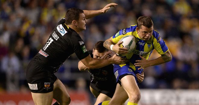 Lee Briers: in control against Huddersfield