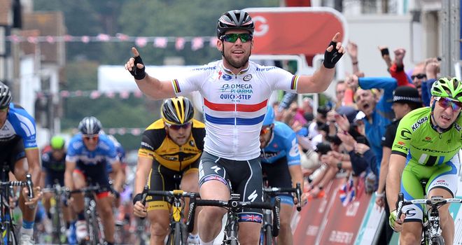 Mark Cavendish has now won nine stages at the Tour of Britain
