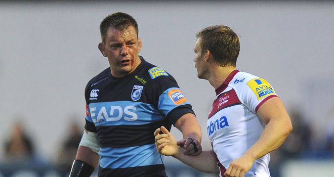 Matthew Rees: Will make his Cardiff return against Ulster
