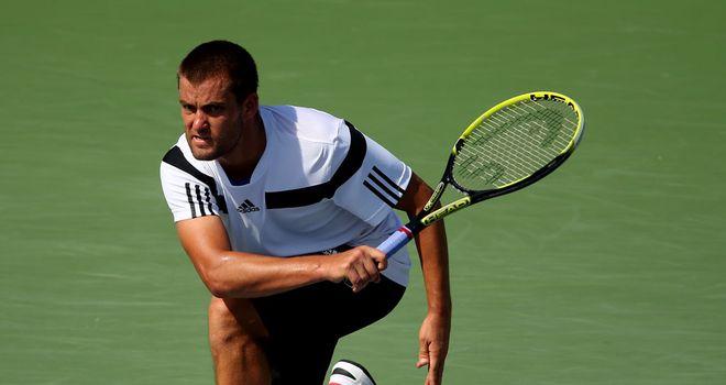Mikhail Youzhny: The home favourite was beaten by Guillermo Garcia-Lopez