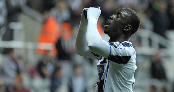 Papiss Cisse: Scored his first goal in 14 games during the first half against Leeds United