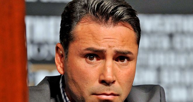 Oscar de la Hoya: Receiving treatment in California