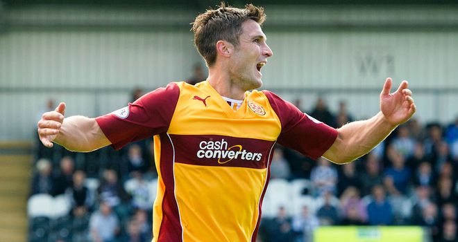 John Sutton: His header finally broke the deadlock at Rugby Park