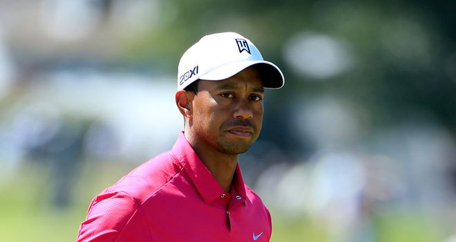 Tiger Woods: Fought back after frustration of two-shot penalty