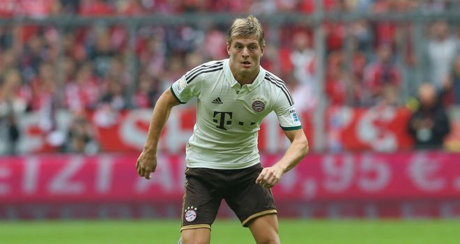 Toni Kroos: Ready to be the star man for Bayern Munich