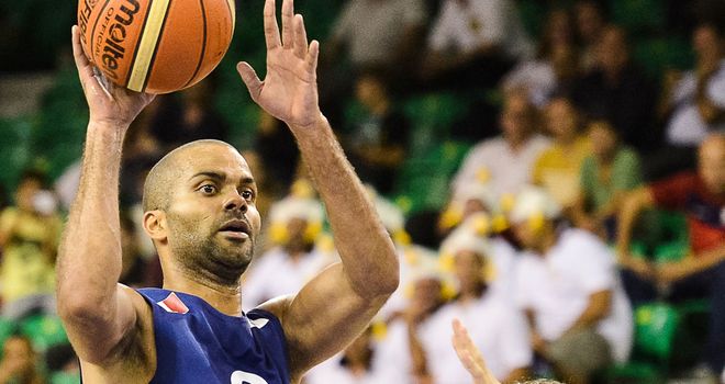 Tony Parker was in great form for France