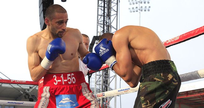 Curtis Woodhouse: Ex-footballer to end ring career after fight against Darren Hamilton (picture credit: Lawrence Lustig)