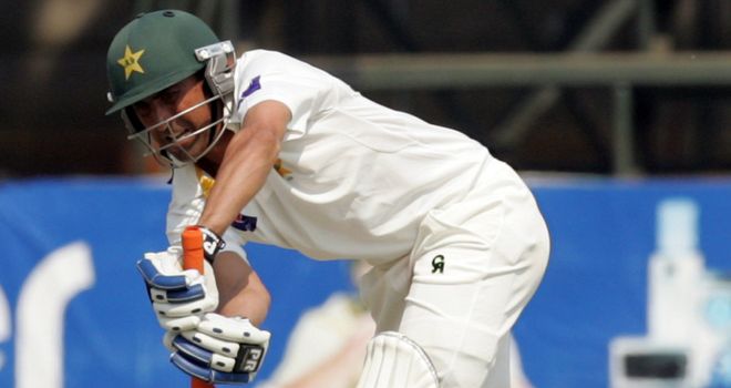 Younis Khan: only the fourth Pakistan batsman to pass 7,000 Test runs