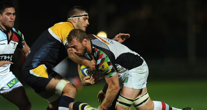 Chris Robshaw led from the front as Harlequins beat Worcester on Friday night