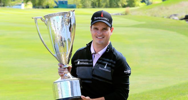 Zach Johnson: His bogey-free score of 65 was enough to clinch victory at Conway Farms