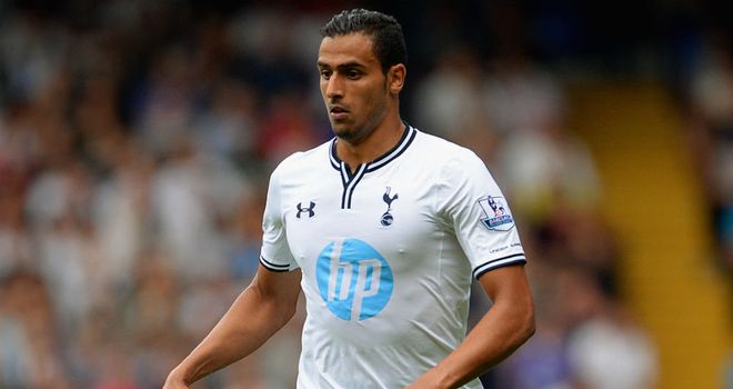 Nacer Chadli: Says he was glad to make his Premier League return against Manchester United