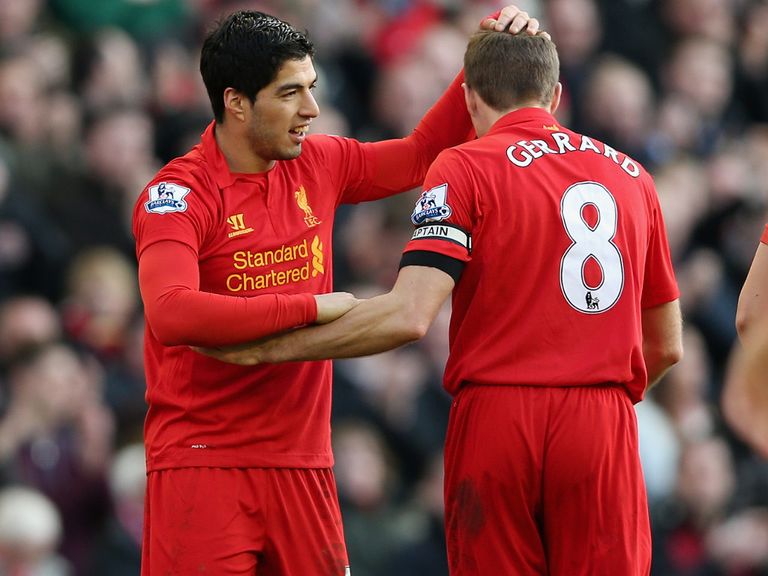 Steven Gerrard: Thrilled Liverpool kept hold of Luis Suarez