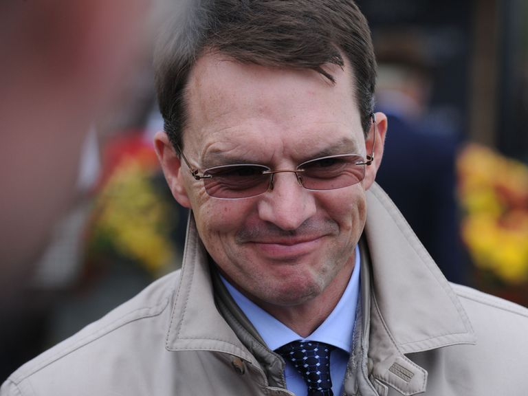 Aidan O'Brien: Booked some of his team in for a gallop