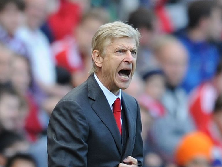 Wenger: Watched his side beat Sunderland on Saturday