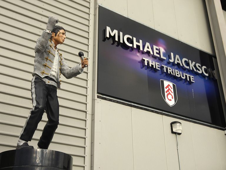 The Michael Jackson statue is leaving Craven Cottage.