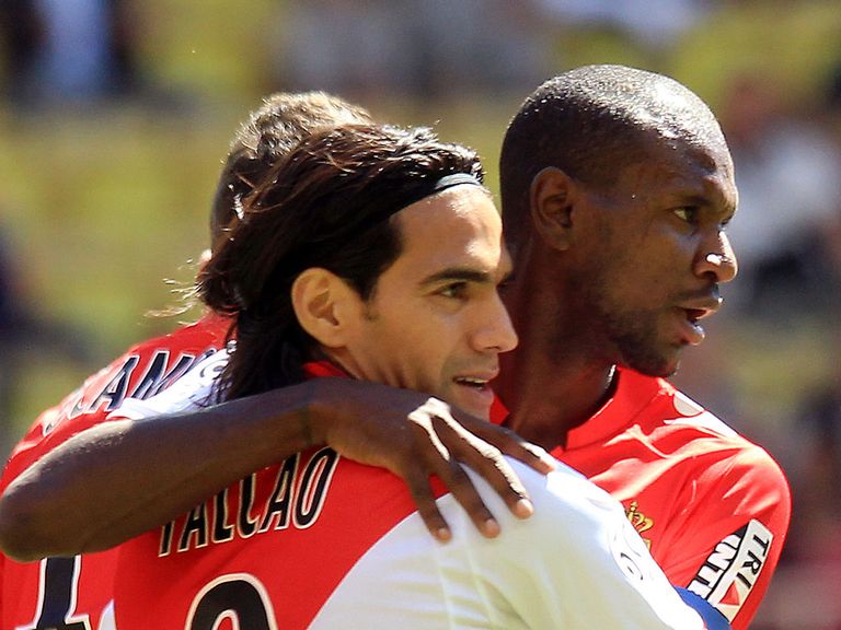 Radamel Falcao scored the only goal for Monaco