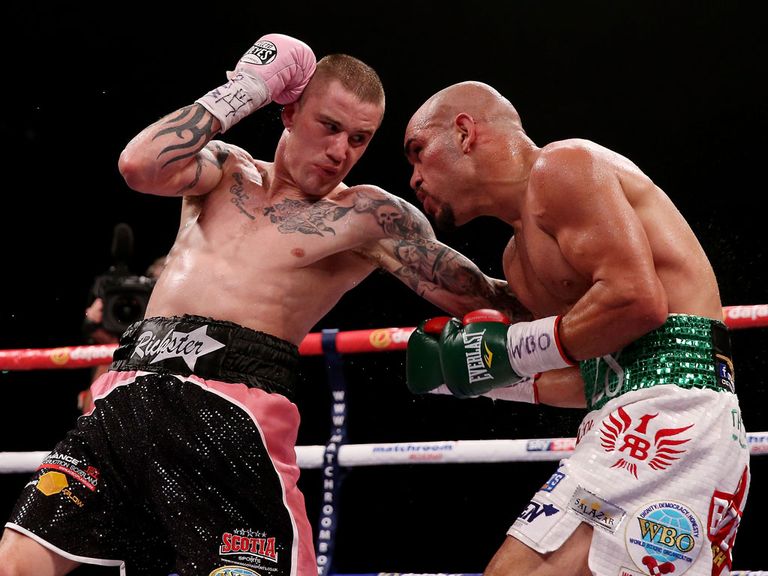 Ricky Burns (l): Set to face Terence Crawford