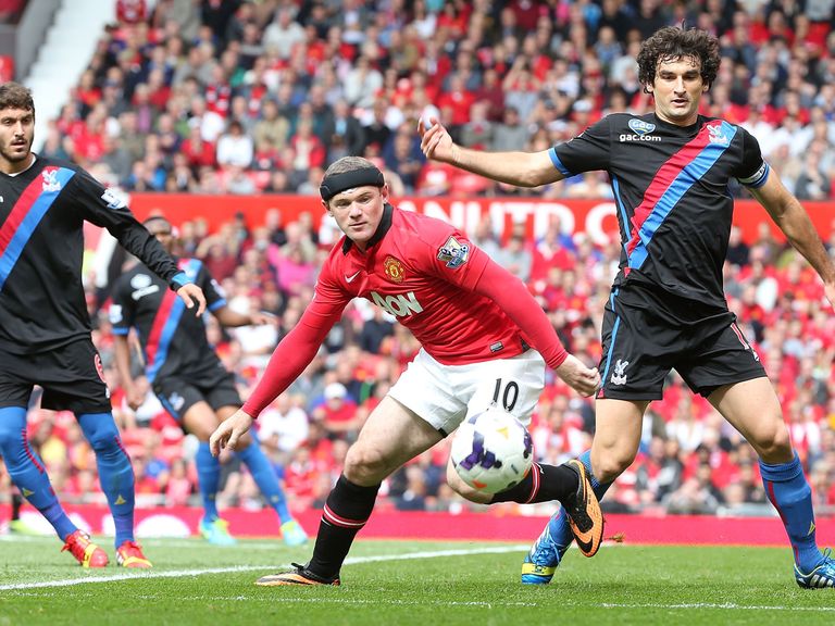 Wayne Rooney: Made his return against Crystal Palace