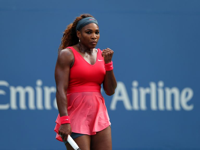 Serena Williams: American remained on course for a fifth US Open title