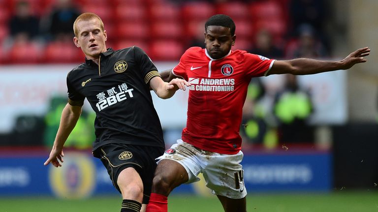 Bradley Pritchard (right): Had a decent chance for Charlton