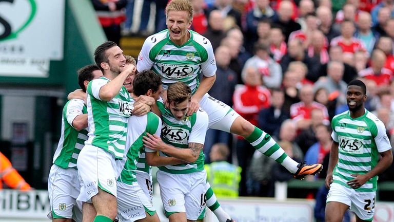 Ed Upson: At the double for Yeovil