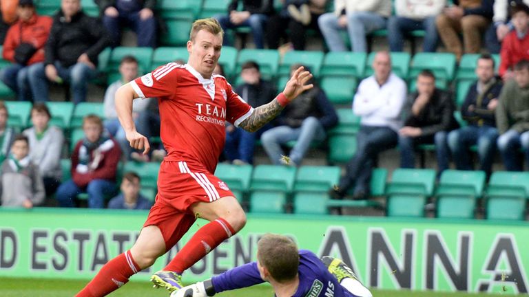 Gregg Wylde: St Mirren's new winger in goalscoring form for Aberdeen