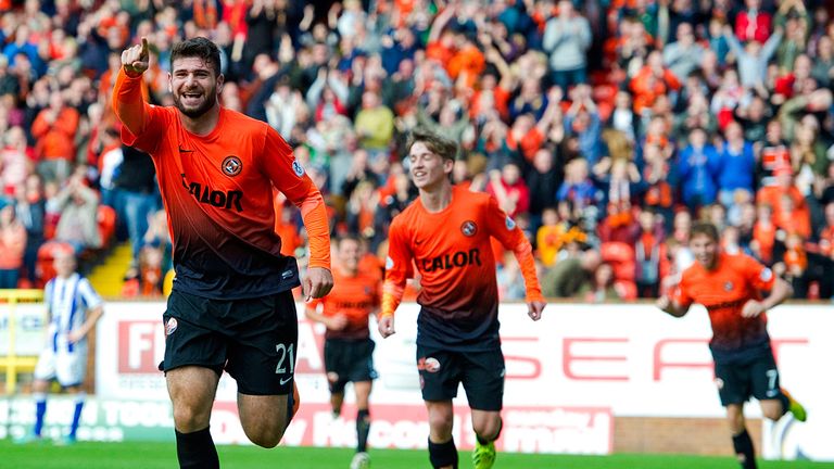 Nadir Ciftci: Scored the only goal at Tannadice