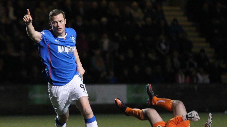 Jon Daly: Two goals for Rangers