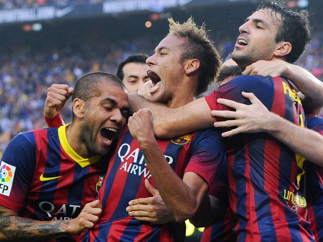 Celebrations for Barcelona.