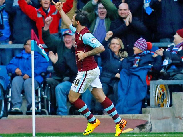 Danny Ings opened the scoring at Turf Moor