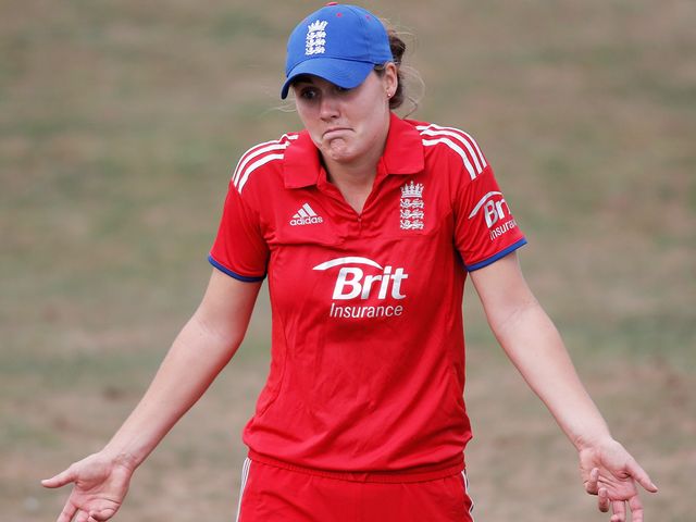 Natalie Sciver: Top scored for England with 36