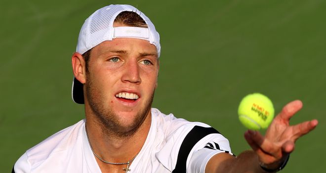 Jack Sock: Will face top seed David Ferrer in the second round