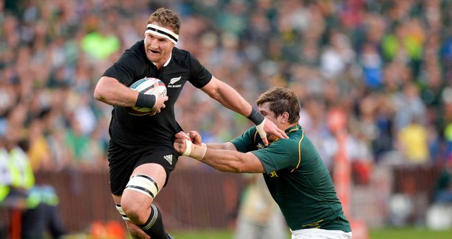 Kieran Read: superb for New Zealand