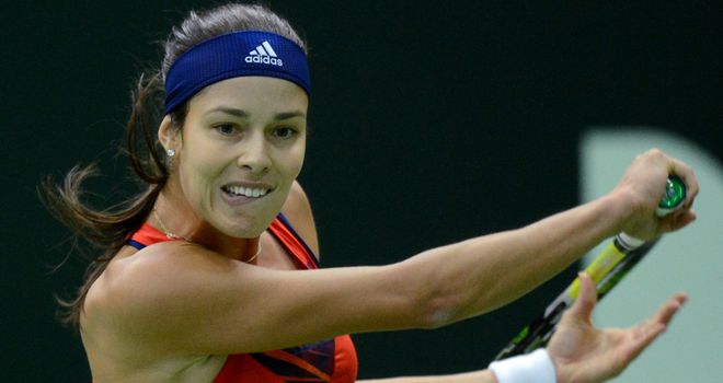 Ana Ivanovic won her first group match in Sofia