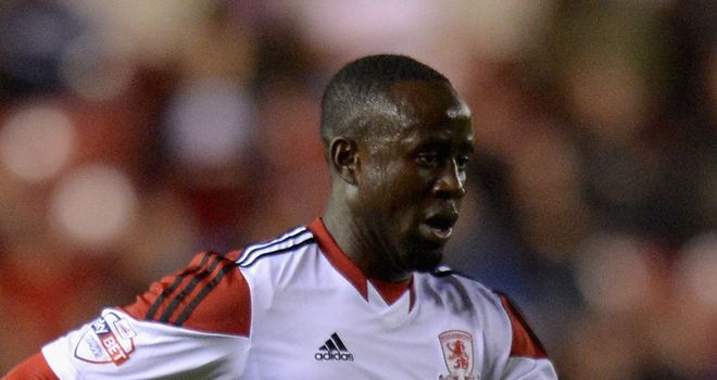 Albert Adomah: At the double for Boro