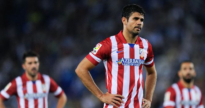 Diego Costa sums up a night of dejection for Atletico