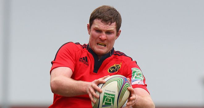 Donnacha Ryan: Knee injury