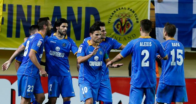 Celebrations for Getafe.