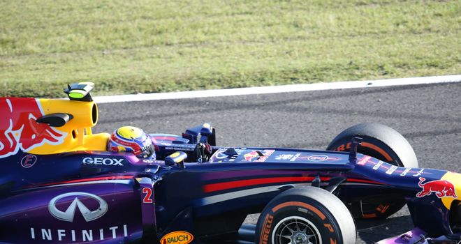 Mark Webber: Fastest in final practice at Suzuka