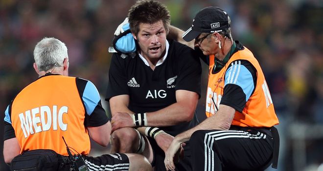 Richie McCaw: Misses Australia game through injury