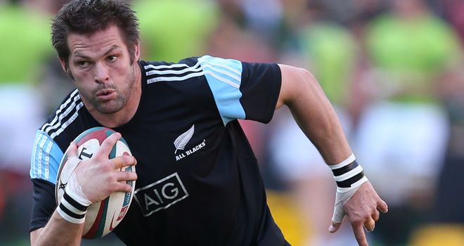 Richie McCaw: Leading 36-man squad to Europe