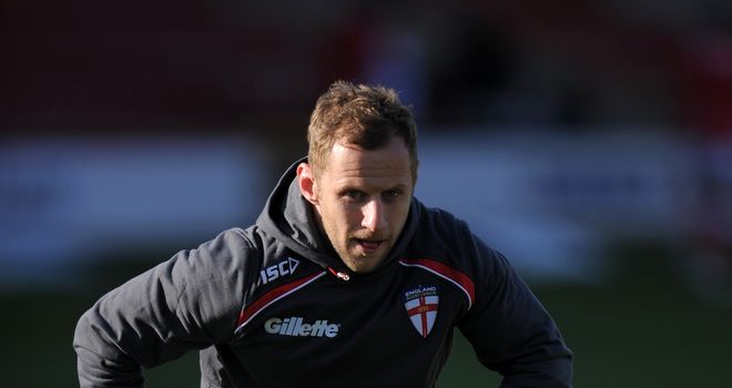 Rob Burrow: Part of England's squad for the 2013 World Cup in England and Wales